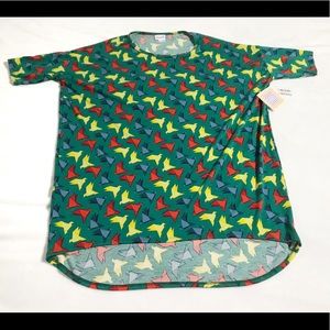 LuLaRoe Irma Origami Birds Large New With Tags